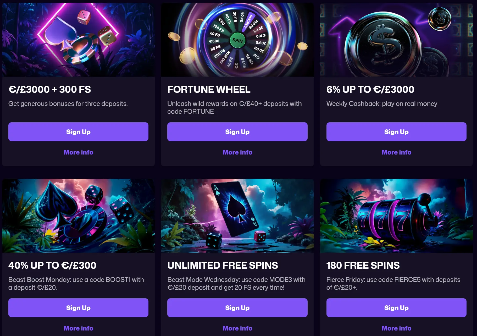 winbeast casino promotions
